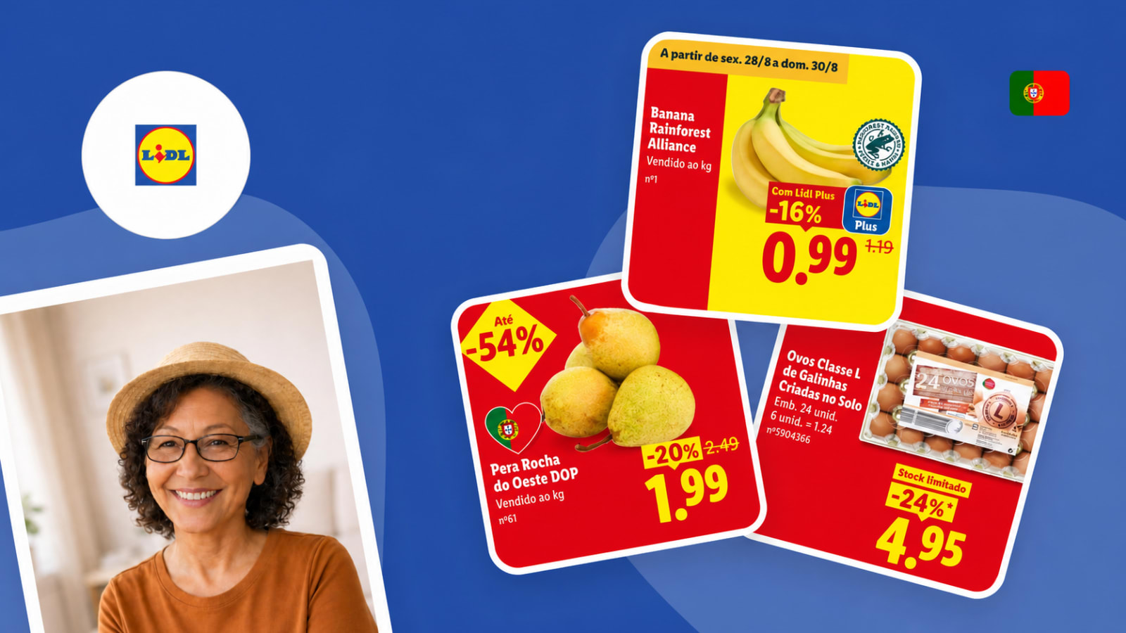 Novo folheto Lidl a partir de 24/08